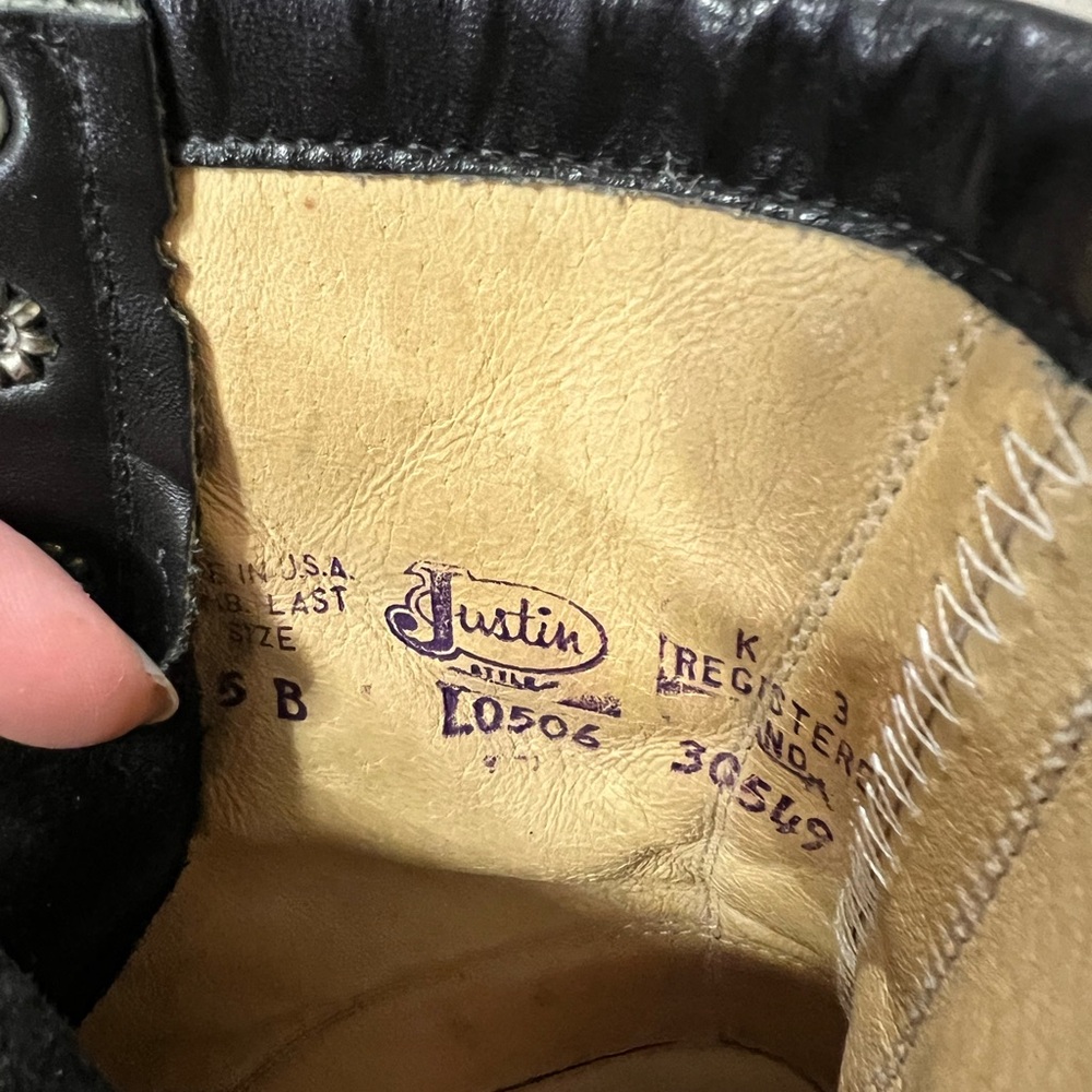 Vintage Justin boots - Picture 6 of 6